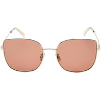 Celine Women's Sunglasses - Gradient Lens Gold Metal Cat Eye Frame | CL40174U 32S ,