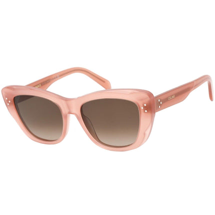 Celine Women's Sunglasses - Roviex Lens Pink Plastic Cat Eye Frame | CL40199I 74K ,