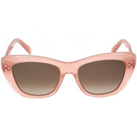 Celine Women's Sunglasses - Roviex Lens Pink Plastic Cat Eye Frame | CL40199I 74K ,