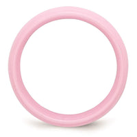 Ceramic Pink 8mm Polished Band ,