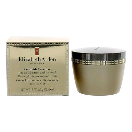 Ceramide Premiere by Elizabeth Arden, 1.7 oz Intense Moisture and Renewal Overnight Regeneration Cream ,