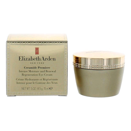 Ceramide Premiere by Elizabeth Arden, .5 oz Intense Moisture and Renewal Regeneration Eye Cream ,