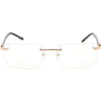 Charriol Men's Eyeglasses - Clear Lens Rimless Shiny Gold/Black Frame | PC75074 C01 ,