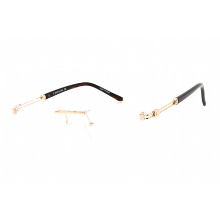 Charriol Men's Eyeglasses - Clear Lens Shiny Gold Metal Square Frame | PC75091 C01 ,