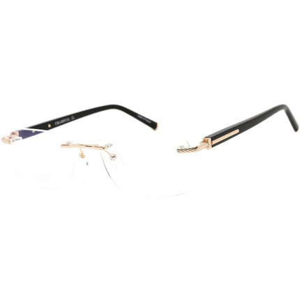Charriol Men's Eyeglasses - Clear Lens Shiny Light Gold/Black Frame | PC75083 C01 ,