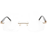 Charriol Men's Eyeglasses - Clear Lens Shiny Light Gold/Black Frame | PC75083 C01 ,