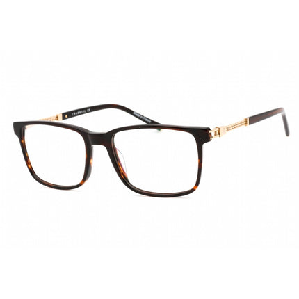 Charriol Men's Eyeglasses - Dark Tortoise Rectangular Plastic Frame | PC75092 C02 ,