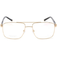 Charriol Men's Eyeglasses - Full Rim Shiny Gold and Black Square Frame | PC75075 C01 ,