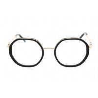 Charriol Men's Eyeglasses - Full Rim Shiny Gold Black Hexagon Metal | PC71050 C02 ,