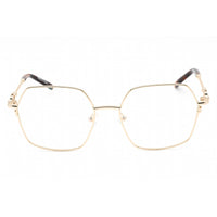 Charriol Men's Eyeglasses - Full Rim Shiny Gold Hexagon Metal Frame | PC71049 C01 ,