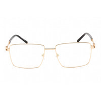 Charriol Men's Eyeglasses - Full Rim Shiny Gold Rectangular Metal Frame | PC75093 C01 ,