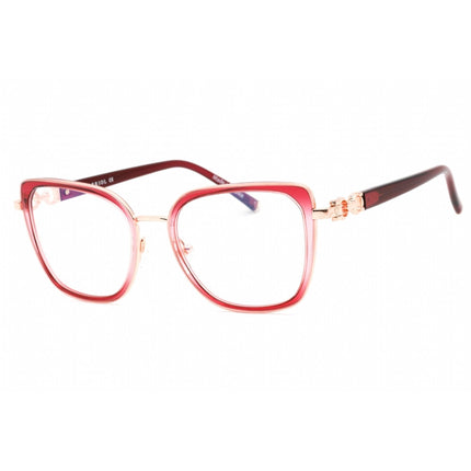 Charriol Men's Eyeglasses - Full Rim Shiny Pink Gold/Burgundy Frame | PC71055 C03 ,