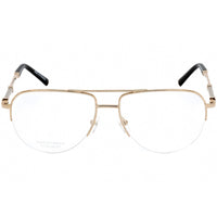 Charriol Men's Eyeglasses - Half Rim Gold and Silver Oval Shape Frame | PC75065 C01 ,