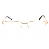Charriol Men's Eyeglasses - Half Rim Shiny Gold Rectangular Titanium | PC75102 C01 ,