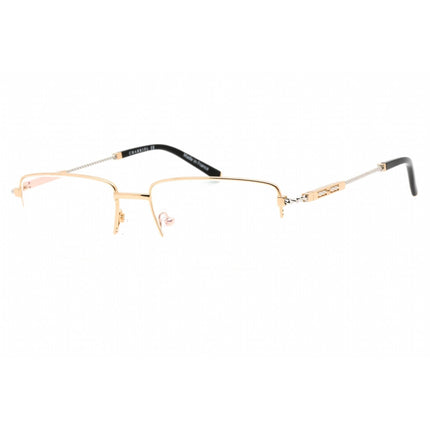 Charriol Men's Eyeglasses - Half Rim Shiny Gold/Silver Titanium Frame | PC75102 C03 ,