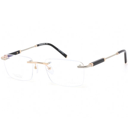 Charriol Men's Eyeglasses - Rimless Shiny Gold/Silver Titanium Frame | PC75072 C01 ,
