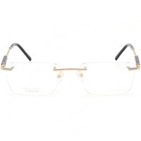 Charriol Men's Eyeglasses - Rimless Shiny Gold/Silver Titanium Frame | PC75072 C01 ,