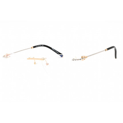 Charriol Men's Eyeglasses - Rimless Shiny Gold/Silver Titanium Frame | PC75098 C03 ,
