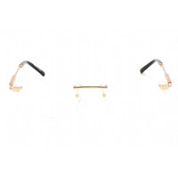 Charriol Men's Eyeglasses - Rimless Shiny Gold/Silver Titanium Frame | PC75104 C03 ,