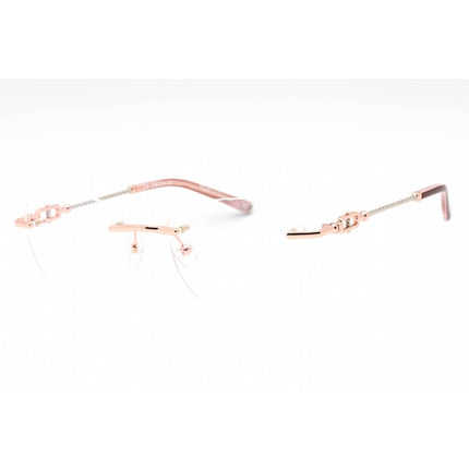 Charriol Men's Eyeglasses - Rimless Shiny Pink Gold/Silver Metal Frame | PC71048 C03 ,
