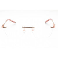 Charriol Men's Eyeglasses - Rimless Shiny Pink Gold/Silver Metal Frame | PC71048 C03 ,