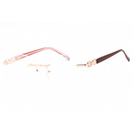 Charriol Men's Eyeglasses - Rimless Shiny Pink Gold/Silver Metal Frame | PC71057 C03 ,