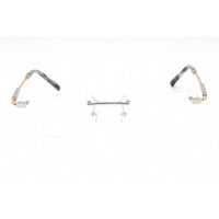 Charriol Men's Eyeglasses - Rimless Shiny Silver/Gold Titanium Frame | PC75103 C02 ,