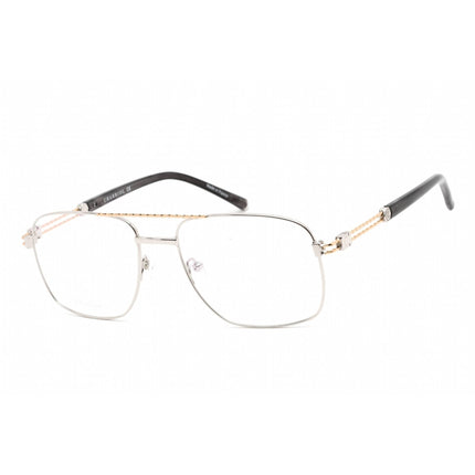 Charriol Men's Eyeglasses - Shiny Argent/Gold Titanium Aviator Frame | PC75089 C02 ,