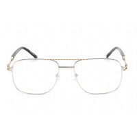 Charriol Men's Eyeglasses - Shiny Argent/Gold Titanium Aviator Frame | PC75089 C02 ,