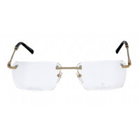 Charriol Men's Eyeglasses - Shiny Gold/Silver Rectangular Metal Frame | PC75063 C01 ,