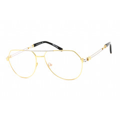 Charriol Men's Eyeglasses - Shiny Gold/Silver Titanium Aviator Frame | PC75086 C03