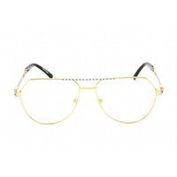 Charriol Men's Eyeglasses - Shiny Gold/Silver Titanium Aviator Frame | PC75086 C03 ,