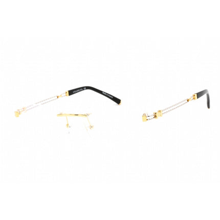Charriol Men's Eyeglasses - Shiny Gold/Silver Titanium Rectangular Frame | PC75088 C03 ,
