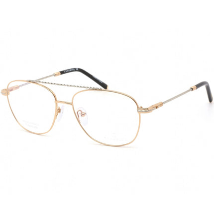 Charriol Men's Eyeglasses - Shiny Gold/Silver/Black Oval Shaped Frame | PC75077 C01 ,