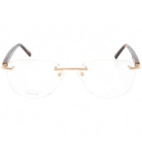 Charriol Men's Eyeglasses - Shiny Gold/Tortoise Oval Titanium Frame | PC75069 C03 ,