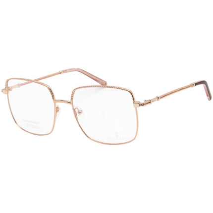 Charriol Men's Eyeglasses - Shiny Pink Gold Square Shaped Metal Frame | PC71023 C03 ,