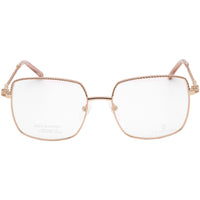 Charriol Men's Eyeglasses - Shiny Pink Gold Square Shaped Metal Frame | PC71023 C03 ,