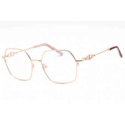 Charriol Men's Eyeglasses - Shiny Pink Gold/Silver Hexagon Metal Frame | PC71049 C03 ,