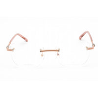 Charriol Men's Eyeglasses - Shiny Pink Gold/Silver Metal Cat Eye Frame | PC71044 C03 ,