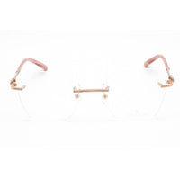 Charriol Men's Eyeglasses - Shiny Pink Gold/Silver Metal Cat Eye Frame | PC71047 C03 ,