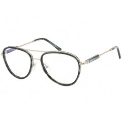 Charriol Men's Eyeglasses - Shiny Silver and Grey Aviator Shaped Frame | PC75070 C02