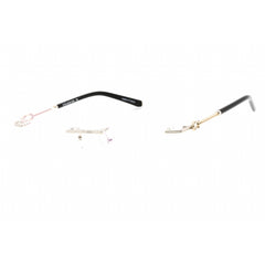 Charriol Men's Eyeglasses - Shiny Silver/Gold Metal Cat Eye Shape Frame | PC71047 C02