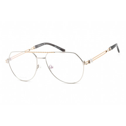 Charriol Men's Eyeglasses - Shiny Silver/Gold Titanium Aviator Frame | PC75086 C02 ,