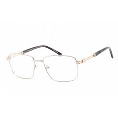 Charriol Men's Eyeglasses - Shiny Silver/Gold Titanium Square Frame | PC75090 C02