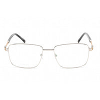 Charriol Men's Eyeglasses - Shiny Silver/Gold Titanium Square Frame | PC75090 C02 ,