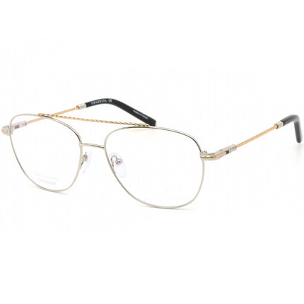 Charriol Men's Eyeglasses - Shiny Silver/Gold/Black Oval Shaped Frame | PC75077 C02 ,