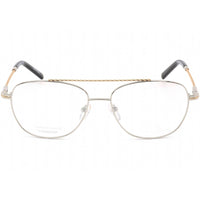Charriol Men's Eyeglasses - Shiny Silver/Gold/Black Oval Shaped Frame | PC75077 C02 ,