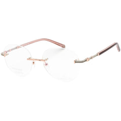 Charriol Women's Eyeglasses - Clear Lens Rimless Round Shaped Frame | PC71043 C03