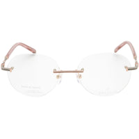 Charriol Women's Eyeglasses - Clear Lens Rimless Round Shaped Frame | PC71043 C03 ,