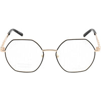 Charriol Women's Eyeglasses - Clear Lens Shiny Gold and Black Frame | PC71038 C02 ,